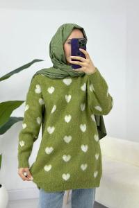 ÇİÇEK BASKILI KREP ETEK TAKIM