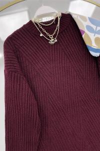 FİSTO YAKALI TENSEL GÖMLEK