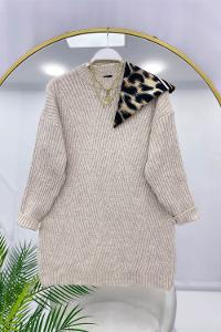 KOLLARI FIRFIRLI BÜRÜMCÜK SÜVETER TAKIM