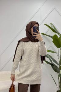 KOLLARI FIRFIRLI BÜRÜMCÜK SÜVETER TAKIM