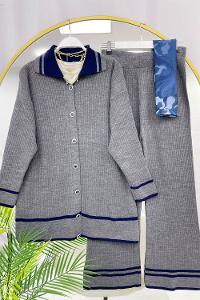 90LAR BASKILI MAXİ SWEAT