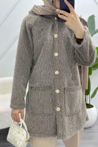 VİNTAGE İŞLEME GÖMLEK DETAYLI PREMIUM TRİKO TAKIM