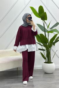 NAKIŞ DETAYLI TRİKO TUNİK