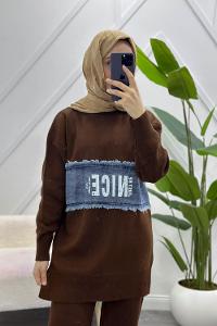 KOLU TÜYLÜ KADIN ABİYE