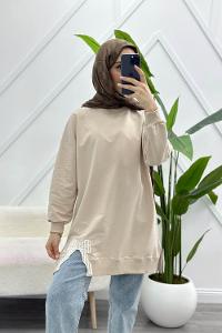 BÜZGÜLÜ PAYET KADIN ABİYE