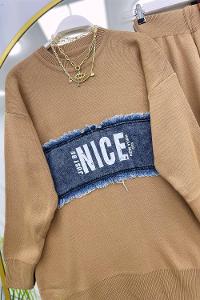 RÜZGARLIK DETAYLI KADIN KREP TAKIM