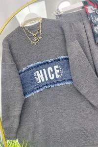 RÜZGARLIK DETAYLI KADIN KREP TAKIM