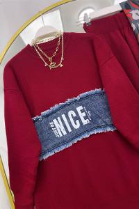 RÜZGARLIK DETAYLI KADIN KREP TAKIM