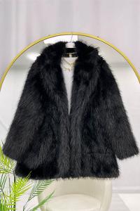 DÜĞMELİ CEPLİ PELUŞ MONT