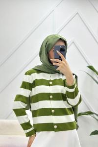 GOLD DÜĞMELİ KISA HIRKA