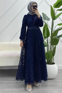 BÜZGÜLÜ PAYET KADIN ABİYE