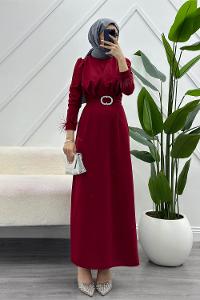 BÜZGÜLÜ PAYET KADIN ABİYE