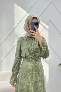 YAKASI TAŞ DÖKÜMLÜ BÜRÜMCÜK TAKIM