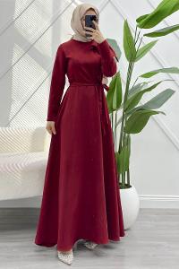 BÜZGÜLÜ PAYET KADIN ABİYE