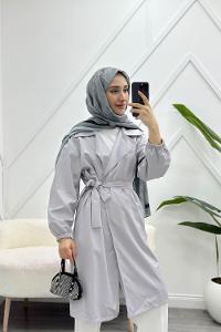 İNCİ İŞLEMELİ KREP YELEKLİ TAKIM