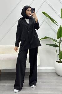 İKİ RENKLİ CEPLİ AEROBİN TAKIM