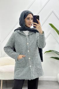 KALP DESEN  KIZ ÇOCUK ETEK SWEAT TAKIM