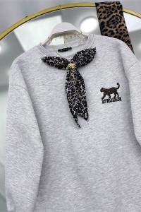 İTHAL ÇİÇEK DETAYLI TUNİK