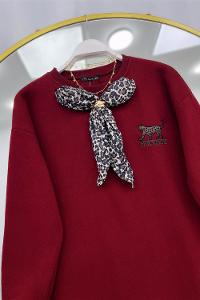 İTHAL ÇİÇEK DETAYLI TUNİK