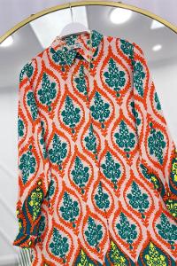 ROBADAN FIRFIRLI PAPATYA GÖMLEK