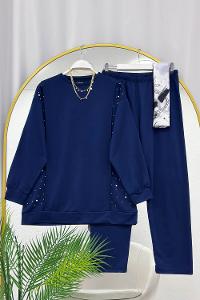 OMUZU FIRFIRLI  SUWETERLİ TAKIM