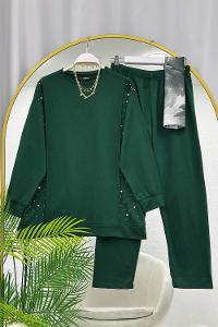 OMUZU FIRFIRLI  SUWETERLİ TAKIM