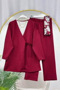 LİNA YELEKLİ PANTOLON TAKIM
