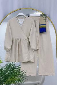 ASİMETRİK KESİM BLAZER TAKIM