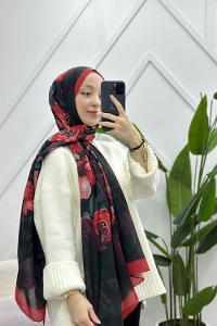 KIRMIZI SERİSİ  PAMUK ŞAL