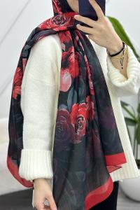 KIRMIZI SERİSİ  PAMUK ŞAL