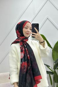 KIRMIZI SERİSİ  PAMUK ŞAL