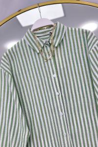 BALON KOL BEL BÜZGÜLÜ  BLUZ