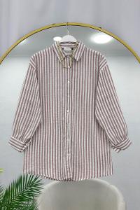 BALON KOL BEL BÜZGÜLÜ  BLUZ