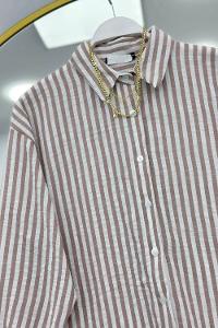 BALON KOL BEL BÜZGÜLÜ  BLUZ