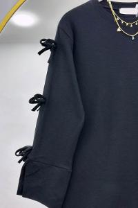 KOLLARI FİYONK DETAYLI OYSHO KUMAŞ KADIN TUNİK