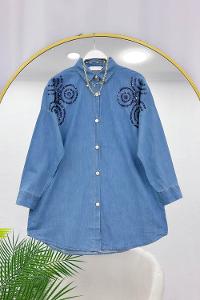 GRAPE FIRFIR  DETAY YUMOŞ TUNİK