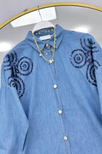 GRAPE FIRFIR  DETAY YUMOŞ TUNİK