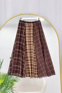 TÜL ÇİÇEK DESENLİ KADIN ETEK