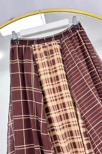 TÜL ÇİÇEK DESENLİ KADIN ETEK