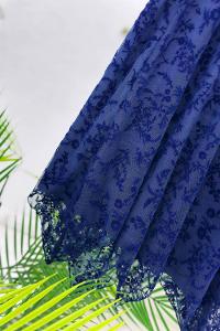 TÜL ÇİÇEK DESENLİ KADIN ETEK