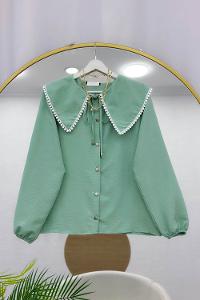 CEPLİ BALON KOL ELEGAN KAZAK