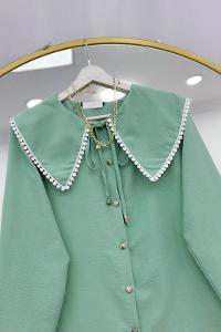 CEPLİ BALON KOL ELEGAN KAZAK