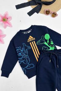 ÇİZGİ DETAYLI PENYE EŞORTMAN TAKIMI