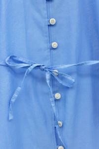 ÖNÜ FIRFIRLI BAĞLAMALI KADIN GÖMLEK TUNİK