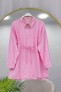 MANGO KUMAŞ KADIN TUNİK GÖMLEK