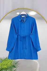 MANGO KUMAŞ KADIN TUNİK GÖMLEK