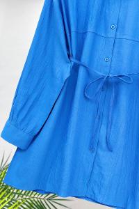 MANGO KUMAŞ KADIN TUNİK GÖMLEK