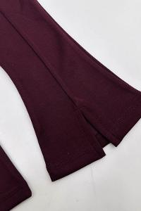 KOLLARI FIRFIRLI ETEKLİ KADIN TAKIM