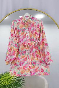 MANGO KUMAŞ KADIN TUNİK GÖMLEK