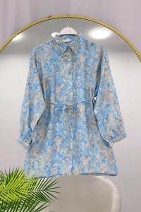 MANGO KUMAŞ KADIN TUNİK GÖMLEK